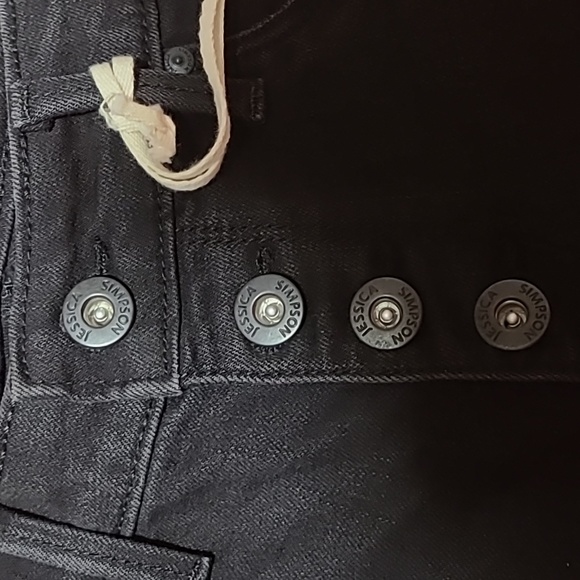Jessica Simpson Kiss Me Vintage Black Jeans Size 26 - Picture 13 of 13